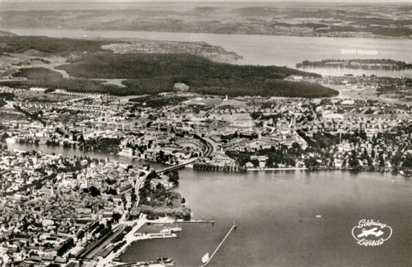 Konstanz Bodensee Fliegeraufnahme