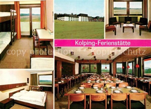 Kemnath Stadt Kolping Familienferienstätte Speisesaal
