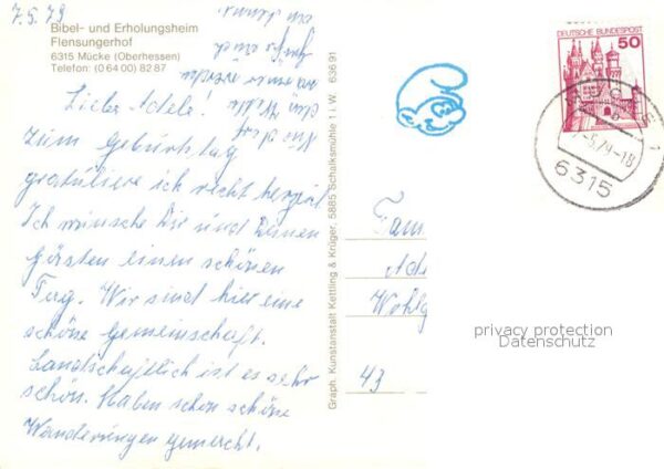 Muecke Bibel Erholungsheim Flensungerhof – Bild 2