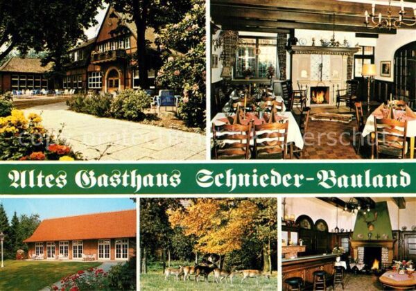 Coesfeld Altes Gasthaus Schnieder Bauland Gesell