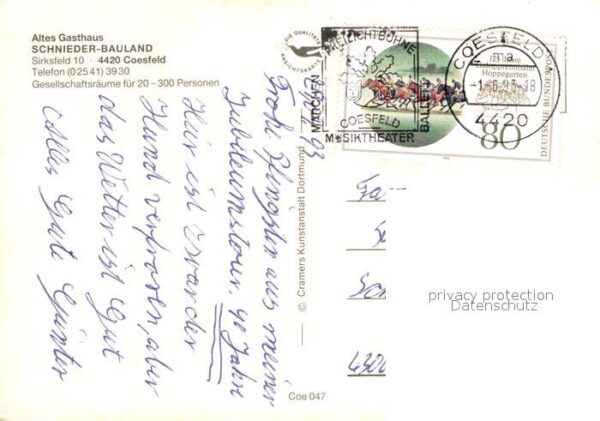 Coesfeld Altes Gasthaus Schnieder Bauland Gesell – Bild 2