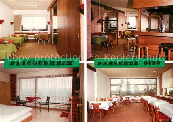 Dahlem Kall Fliegerheim Dahlemer Binz Gasträume Bar