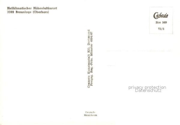 Braunlage Fliegeraufnahme – Bild 2