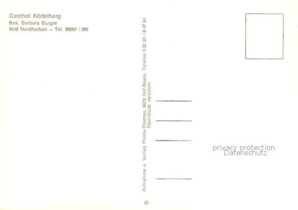 Nordhalben Gasthof Ködelberg Gasträume Ködeltalspe – Bild 2