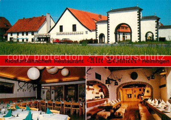 Heiningen Wolfenbuettel Klosterhähnchen Restaurant Alte Schmied