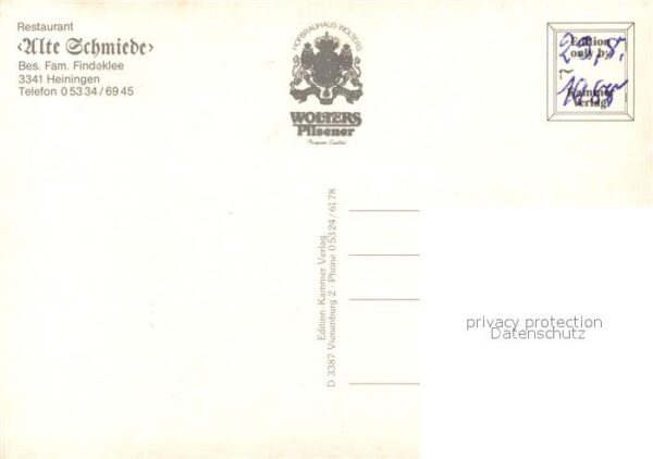 Heiningen Wolfenbuettel Klosterhähnchen Restaurant Alte Schmied – Bild 2