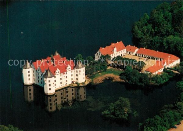 Gluecksburg Ostseebad Schloss Glücksburg Fliegeraufnahme