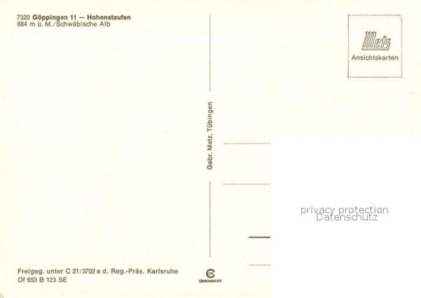 Goeppingen Hohenstaufen Fliegeraufnahme – Bild 2