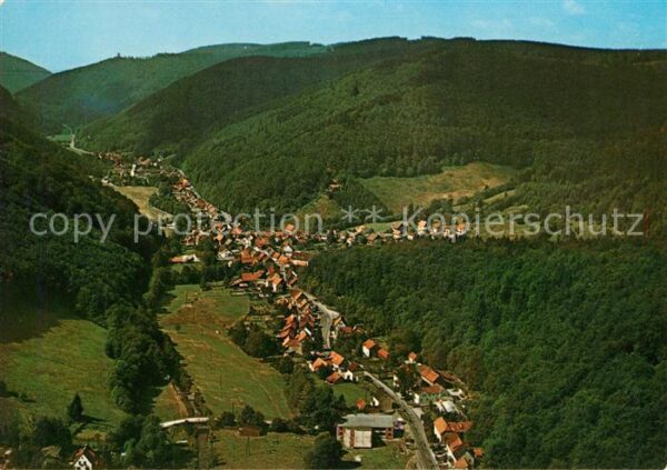 Herzberg Harz Sieber Fliegeraufnahme