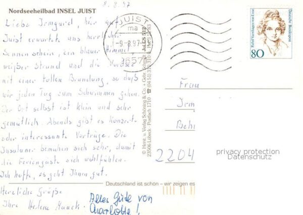 Insel Juist Fliegeraufnahme – Bild 2