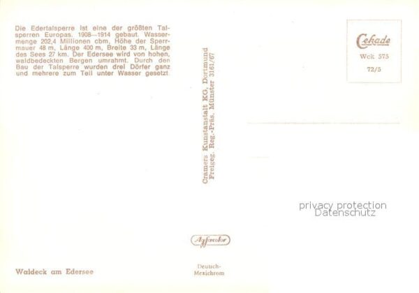Edertalsperre Fliegeraufnahme – Bild 2