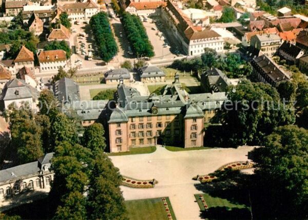 Schwetzingen Schloss mit Schlossgarten Fliegeraufnah