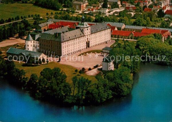 Schleswig Schlei Schloss Gottorf mit Burgsee Fliegeraufn