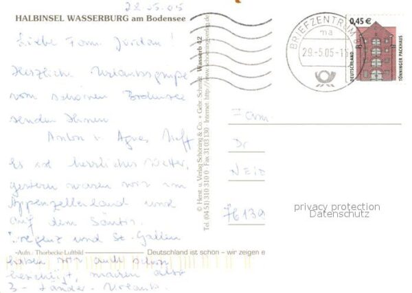 Wasserburg Bodensee Fliegeraufnahme – Bild 2