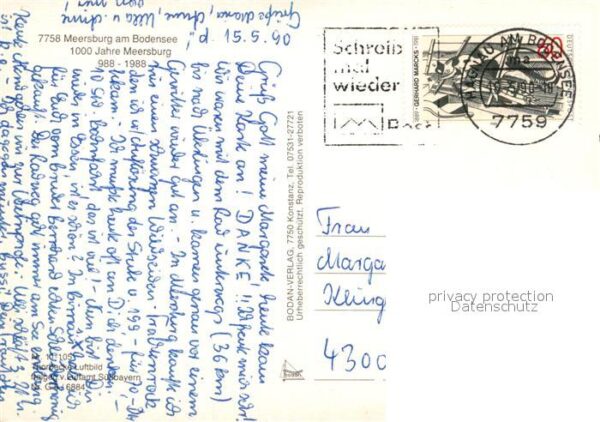 Meersburg Bodensee Fliegeraufnahme – Bild 2