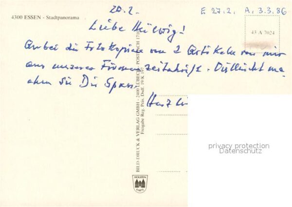 Essen Ruhr Fliegeraufnahme – Bild 2