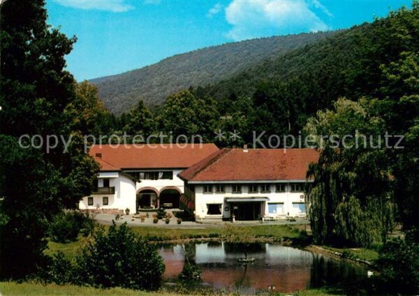 Hardheim Odenwald Waldhotel Wohlfahrtsmühle