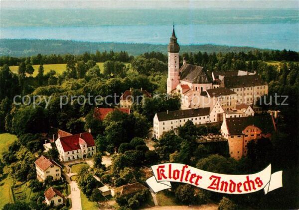 Andechs Kloster Andechs Ammersee Fliegeraufnahm