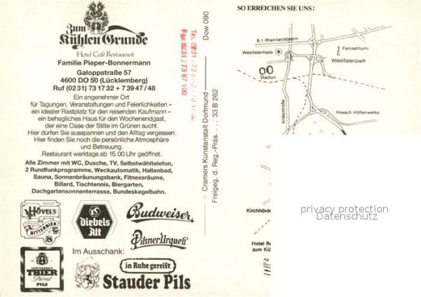 Luecklemberg Hotel Restaurant Zum Kühlen Grunde Flie – Bild 2