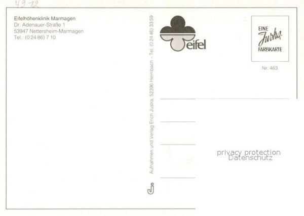 Marmagen Eifelhöhenklinik Marmagen Fliegeraufnah – Bild 2