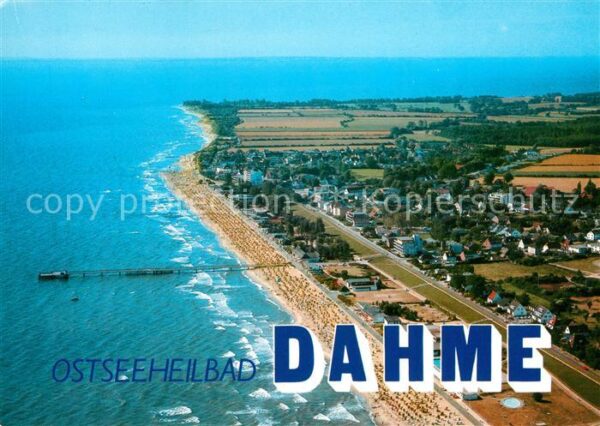 Dahme Ostseebad Fliegeraufnahme