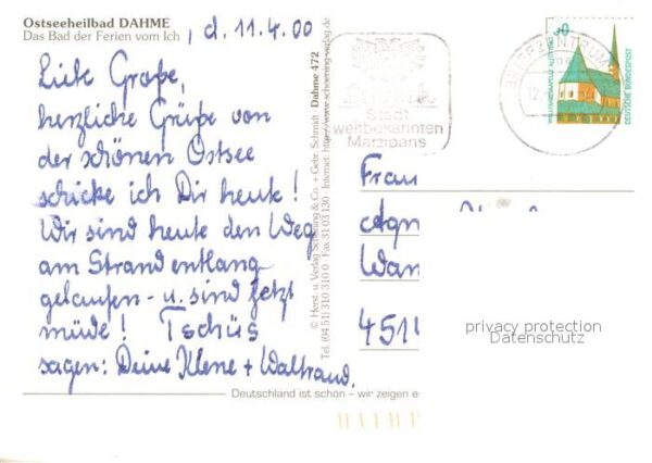 Dahme Ostseebad Fliegeraufnahme – Bild 2