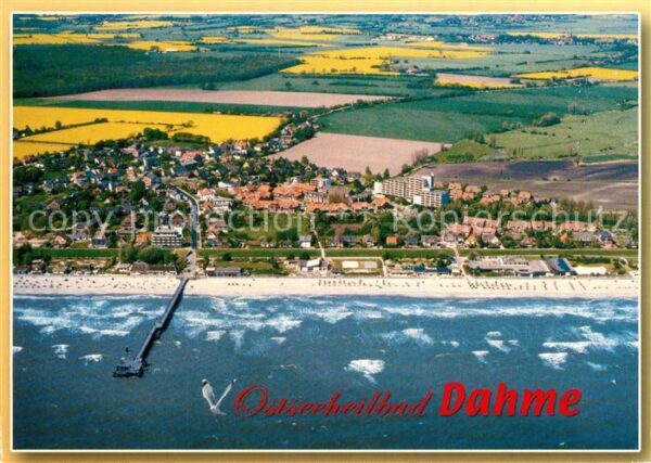 Dahme Ostseebad Fliegeraufnahme