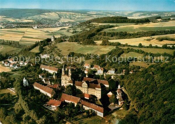 Schoental Jagst Kloster Schöntal Fliegeraufnahme