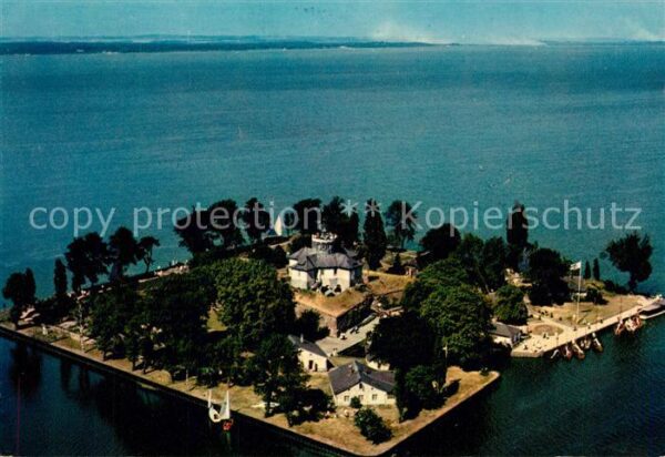 Steinhuder Meer Insel Wilhelmstein Fliegeraufnahme