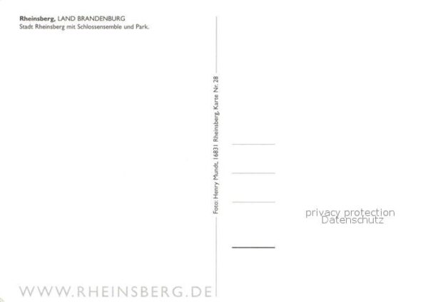 Rheinsberg Schlossensemble mit Park Fliegeraufnahm – Bild 2