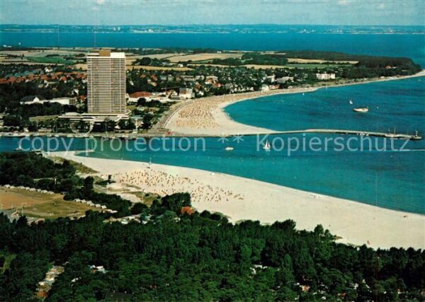Travemuende Ostseebad Fliegeraufnahme