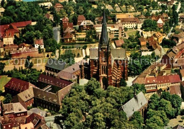 Kevelaer Wallfahrtskirche Fliegeraufnahme