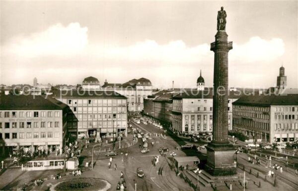 Darmstadt Luisenplatz Ludwigsmonument Tor zu Oden