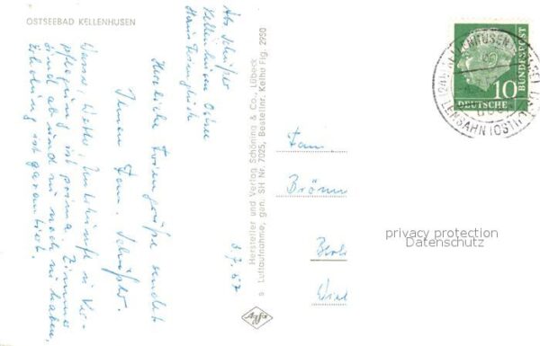 Kellenhusen Ostseebad Fliegeraufnahme – Bild 2