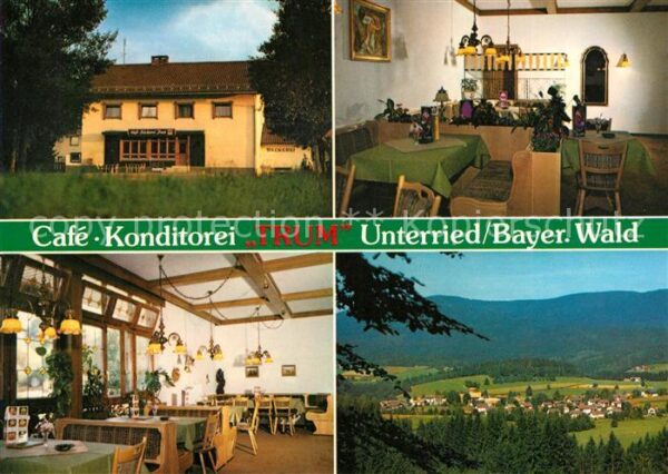 Unterried Viechtach Cafe Konditorei Trum Landschaftspanoram