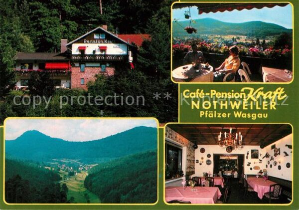 Nothweiler Cafe Pension Kraft Landschaftspanorama