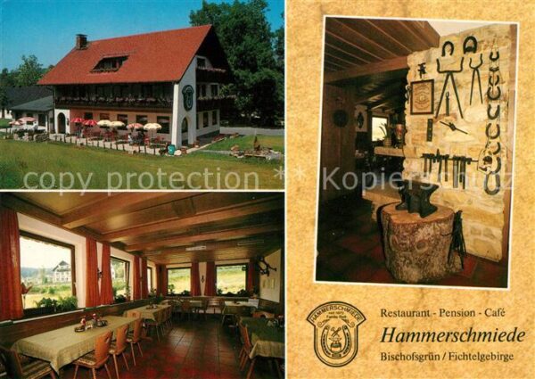Bischofsgruen Restaurant Pension Cafe Hammerschmiede