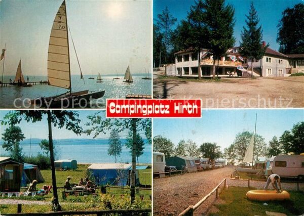 Ambach Starnbergersee Campingplatz Hirth Gaststätte Segeln