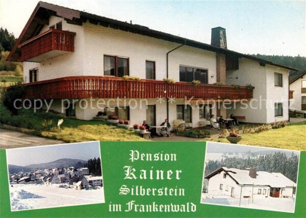 Silberstein Geroldsgruen Pension Kainer im Frankenwald Winterlan