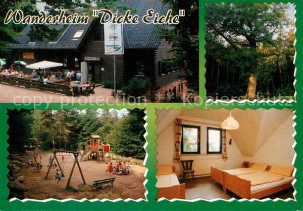 Hauenstein Pfalz Wanderheim Dicke Eiche Kinderspielplatz