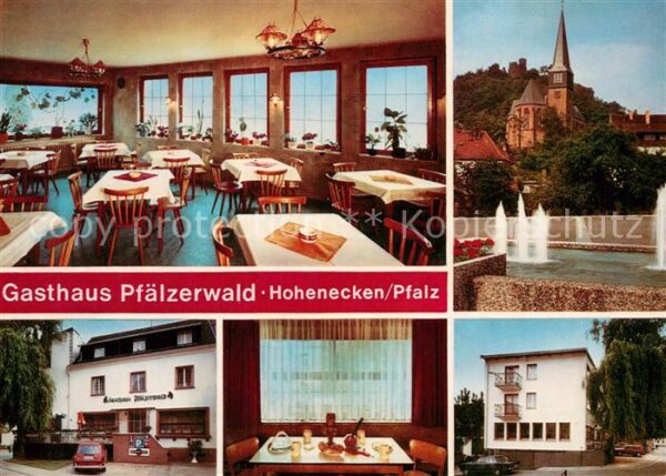 Hohenecken Gasthaus Pfälzerwald Wasserspiele Kirch