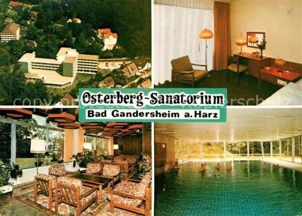 Bad Gandersheim Osterberg Sanatorium Hallenbad