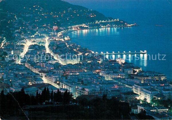ALASSIO Savona Liguria IT Riviera dei Fiori notturno