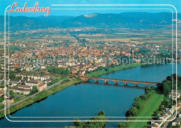Ladenburg Fliegeraufnahme
