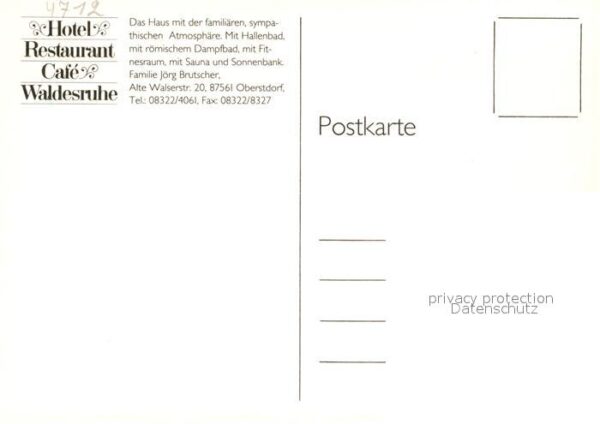 Oberstdorf Hotel Restaurant Waldesruhe im Sommer u – Bild 2