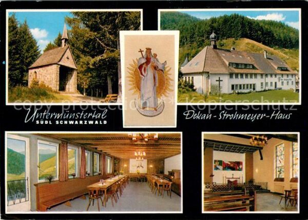 Untermuenstertal Dekan Strohmeyer Haus Freizeitheim Schw