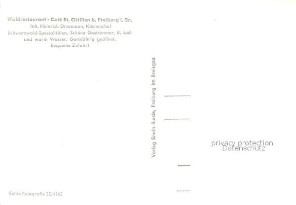 St Ottilien Freiburg Waldrestaurant Cafe Wallfahrtsort Schwa – Bild 2
