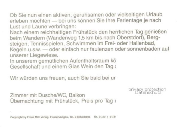 Rubi Oberstdorf Gästehaus Kappelerhof Landschaftspanora – Bild 2