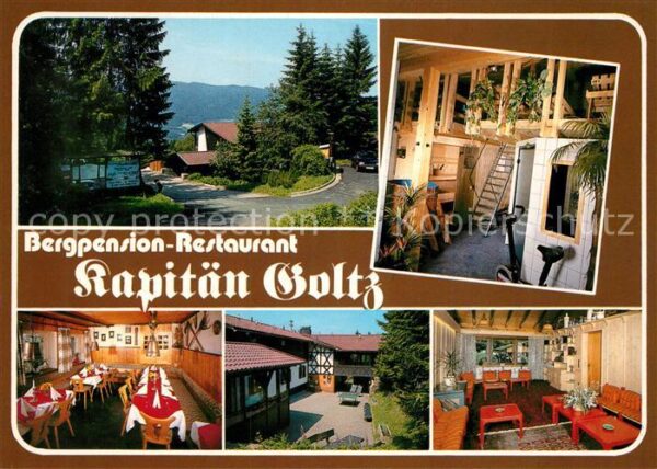 Lohberg Lam Bergpension Restaurant Kapitän Goltz Ba