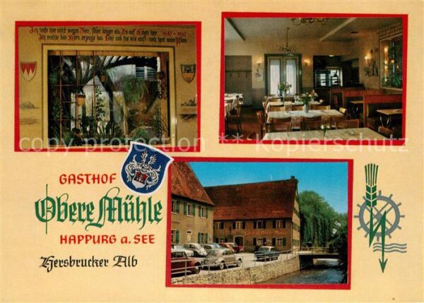 Happurg Gasthof Obere Mühle Hersbrucker Alb